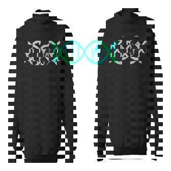 Ski Jumper DNA Ski Jumping Skier Athlete Skiing Winter Sport Sweatshirt - Monsterry
