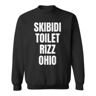 Skibidi Toilette Rizz Ohio Sweatshirt - Geschenkecke