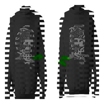 Skull Tattoo Color Pop Sweatshirt - Monsterry