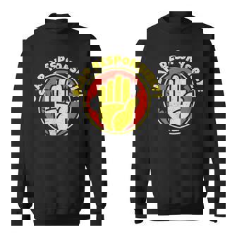 Slap Responsablemente Para El Campeón De Slapboxing Atleta De Boxeo Slap Camisa de entrenamiento - Regaloses