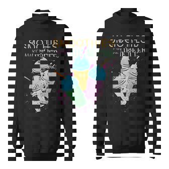Smoothies Make Life Better Healthy Fruits Sweatshirt - Monsterry