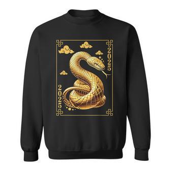 Snake Chinese Lunar New Year 2025 Year Of The Snake 2025 Sweatshirt - Monsterry