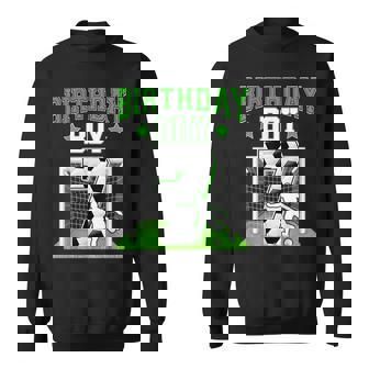 Soccer 7Th Birthday Boy 7 Year Old Sport Fan 7Yr Boys Party Sweatshirt | Mazezy