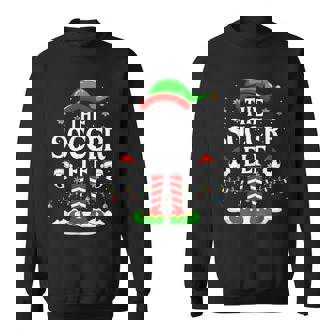 The Soccer Elf Family Christmas Soccer Sweatshirt - Monsterry