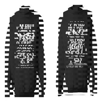 Softball Coach T Shirt Thank You Appreciation Sweatshirt - Monsterry