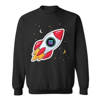 Solana Rocket To The Moon Sweatshirt - Geschenkecke