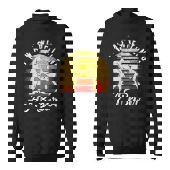 Get Well Soon Recovery Broken Arm Leg I Was Wrestling Bear Sweatshirt - Monsterry