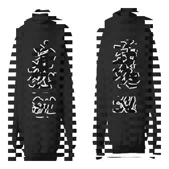 Soul Cool Kanji Japonais Kanji Lettre Japonaise Sweater e - Cadeauxyz