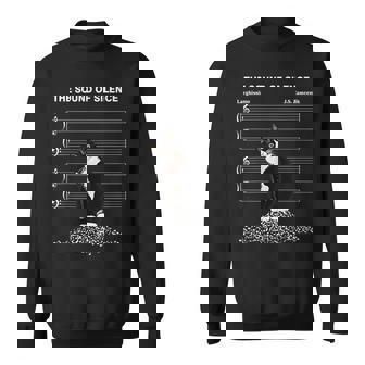 The Sound Of Silence Music And Cats Lover Sweater e - Cadeauxyz
