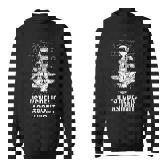 Space Astronaut Crazy Chemicals Hallucinations Sweatshirt - Monsterry