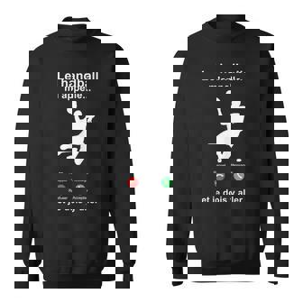 Sport De Handball Féminin Le Handball M'appelle Sweater e - Cadeauxyz