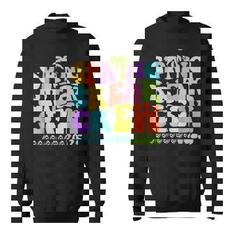 Spring Break Crew 2025 Matching Family Group Vacation Trip Sweatshirt - Monsterry