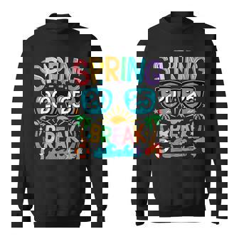 Spring Break Squad Vintage 2025 Florida Cool Sunglasses Sweatshirt | Seseable CA