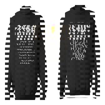 Staar State Testing Day Motivation You Will Eat The Test Sweatshirt | Mazezy