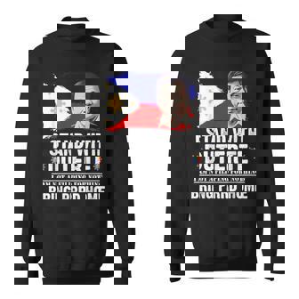 I Stand With Duterte I'm Not Filipino Foer Nothing Free Prrd Sweatshirt | Mazezy
