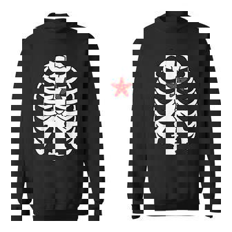 Starfish Lover Bone Rib Squelette J'aime Starfish Sweater e - Cadeauxyz
