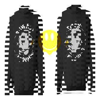 Stay Busy Feel Nothing Apparel Tank Top Sweatshirt - Monsterry