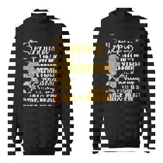 Stepping Into My September Birthday With Gods Grace & Mercy Sweatshirt - Monsterry
