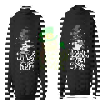 StPatricks Day Lucky Sloth Leprechaun Matching Men Sweatshirt - Monsterry