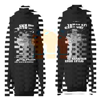 Strength In Unity Human Trafficking Awareness Blue Ribbon Sweatshirt - Monsterry