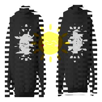 Sun Smiling Sunshine Cute Lovely Summer Love Vacation Sweatshirt | Mazezy
