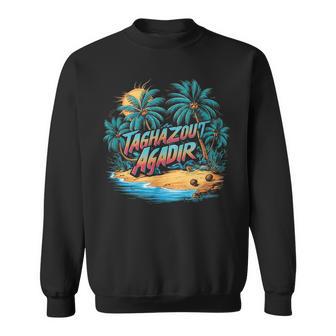 Surf Taghazout Maroc Spot De Surf À Agadir Sweater e - Cadeauxyz