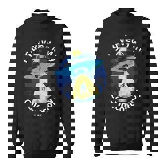 I Survived My Colonoscopy Survivor Hospital Alien Sweatshirt - Monsterry