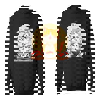 Sushi Japonais Kawaii Sushi Amoureux Des Chats Sweater e - Cadeauxyz
