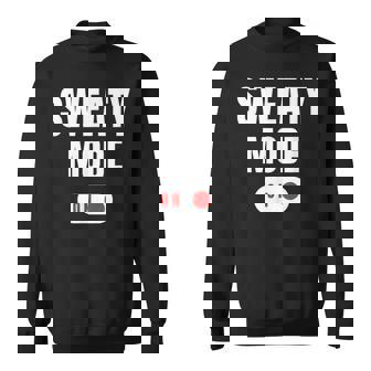 Sweaty Mode ON Try Hard GOAT Skills Gamer Present Sweatshirt - Monsterry