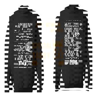 Be A Tabby Cat Mom Tabby Cat Owner Tabby Cat Lover Sweatshirt - Monsterry