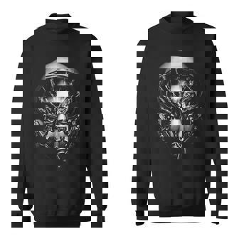 Talk To Me Jet Pilot Helmet Airplane Sweatshirt - Monsterry