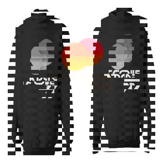 Tatooine 77 Planet Two Sun Retro Sweatshirt - Geschenkecke