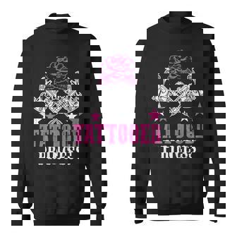 Tatoué Princesse Drôle Tatouage Artiste Tatouages Graphique Sweater e - Cadeauxyz