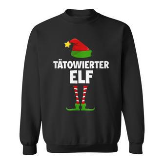 Tattooed Elf Partner Look Elves Family Outfit Christmas Sweatshirt - Geschenkecke