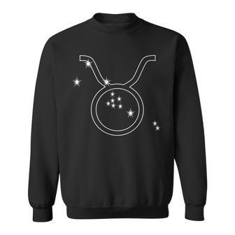 Taurus Constellation May Zodiac Star Sign Astrology Sweatshirt - Monsterry