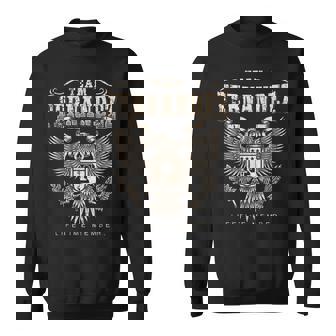 Team Fernandez Family Name Lifetime Member Sweatshirt - Monsterry