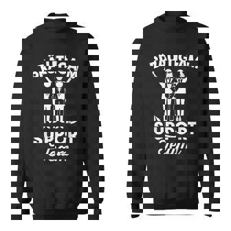 Team Groom Support Team Stag Night Hen Party S Sweatshirt - Geschenkecke