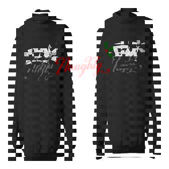 Team Naughty Christmas Sweatshirt - Monsterry