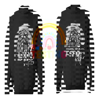Testing Squad Test Day Teacher Testing For Teachers Sweatshirt - Monsterry
