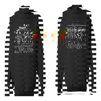 That's It I'm Not Going Christmas Xmas Santa Holiday Pajamas Sweatshirt - Monsterry