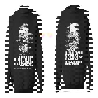 I Told You I Was Right Karl Marx Lunettes De Soleil Meme Sweater e - Cadeauxyz