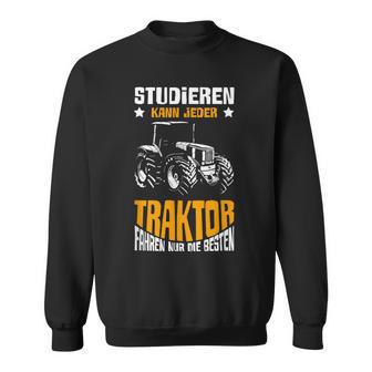 Tractor Driving The Best Farm Farmer Boys Sweatshirt - Geschenkecke