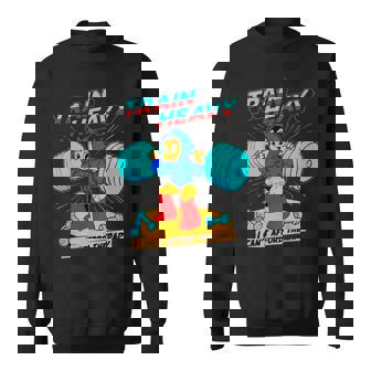 Train Heavy I Cant Afford Therapy Bodybuilding Gym Workout Premium Sweatshirt - Monsterry