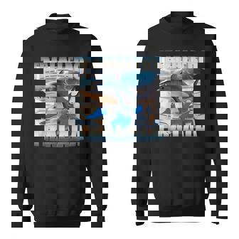 Tralalero Tralala Bootleg Brainrot Italian Brainrot Meme Sweatshirt | Mazezy