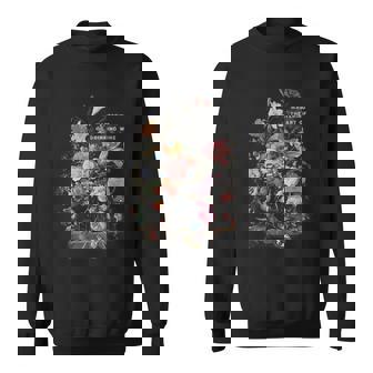 Trendy Christmas Mastering The Art Of Drinking Wine Flowers Sweatshirt - Monsterry