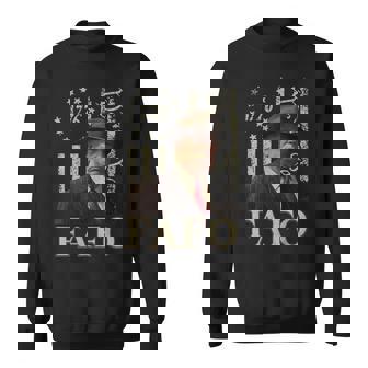 Trump Fafo Fafo Trump American Flag Sweatshirt | Mazezy
