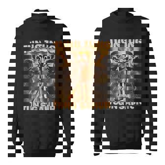 Tung Tung Tung Sahur Baseball Bat Italian Brainrot Sweatshirt | Seseable UK