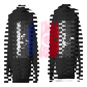 Turquie France Drapeau De L'amitié Turquie Sweater e - Cadeauxyz