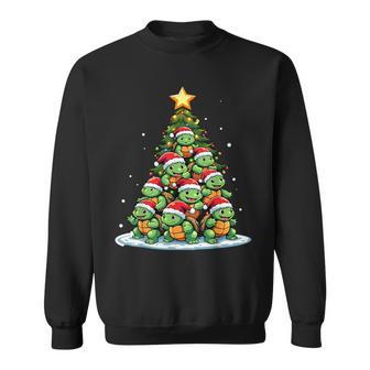 Turtle Christmas Tree Shelly Holiday Sweatshirt - Geschenkecke