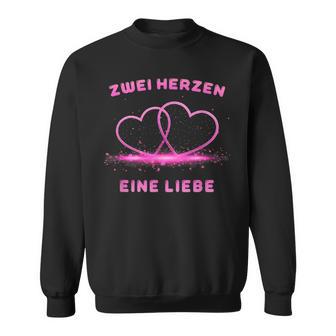 Two Hearts One Love Sweatshirt - Geschenkecke